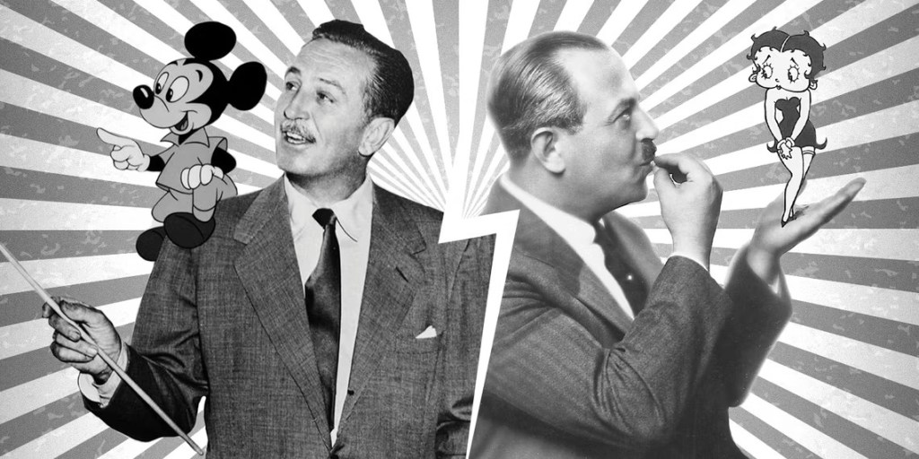 Walt Disney ve Mickey Mouse /  Max Fleischer ve Betty Boop
